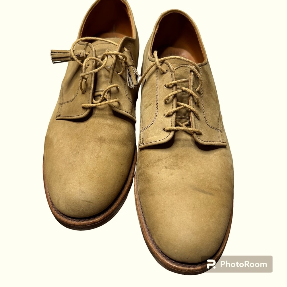 Men’s Cole Haan 9 1/2d brown suede dress shoes